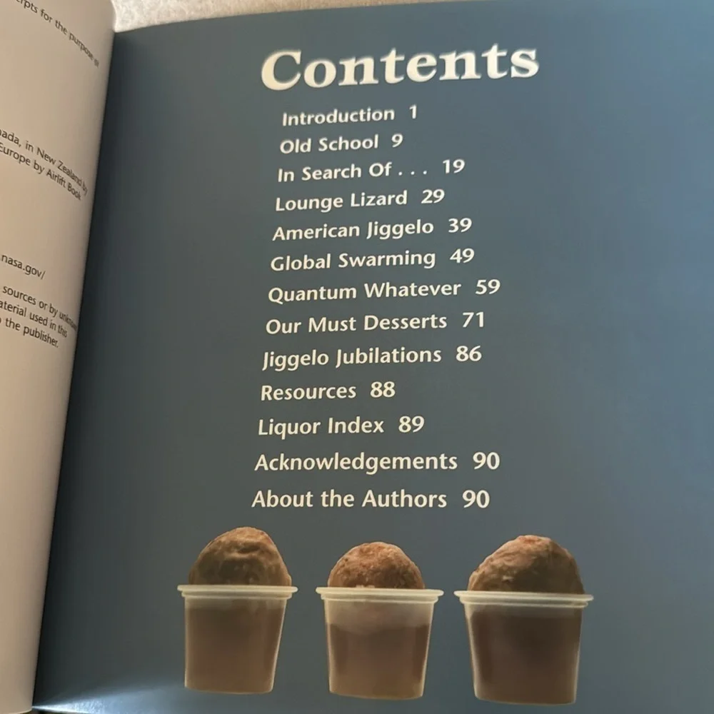 Jiggelo inventive gelatin shots for creative imbibers book EUC